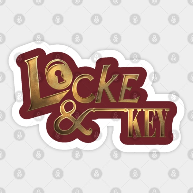 Locke and Key Sticker by Anilia